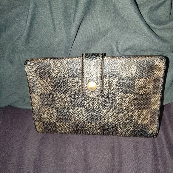 Louis Vuitton Damier Ebene Portifulle Viennois Kisslock Wallet CA0076 - Picture 9 of 10